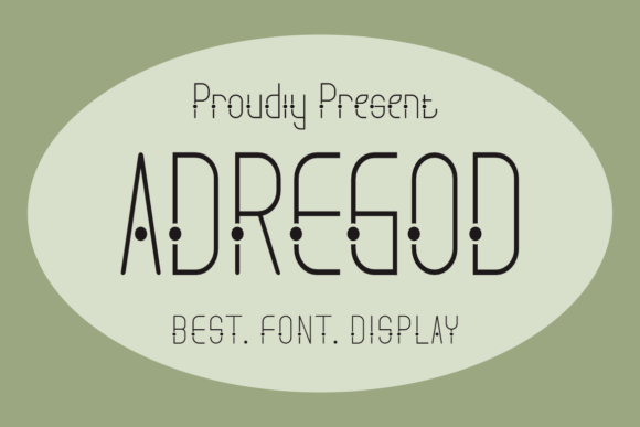 Adregod Font: A Unique Sans Serif for Web Design