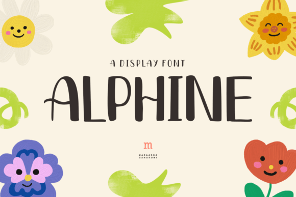 Alphine Font: Elevating Campaign Visuals with Playful Display Type
