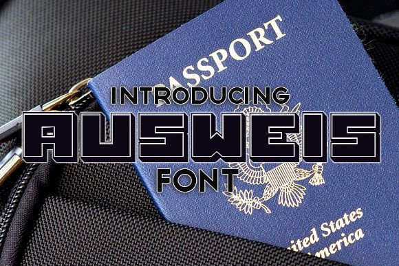 Ausweis Font Review: Bold Typography for Web Design