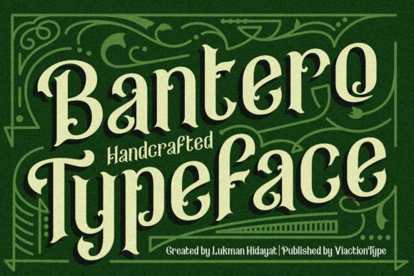Bantero Font: Adding Vintage Mood to Campaign Visuals