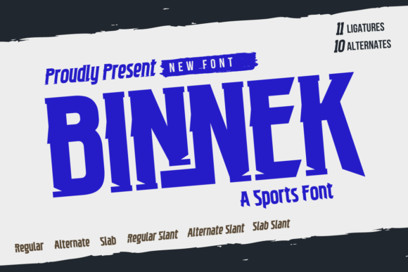 Binnek Font Review: Bold Typography for Sports Campaigns
