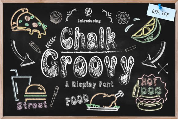 Chalk Groovy Font: Retro Editorial Charm