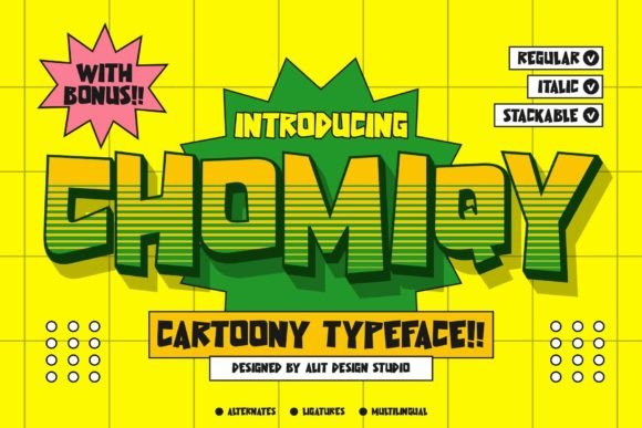 Chomiqy Font: Adding Playful Personality to Your Brand