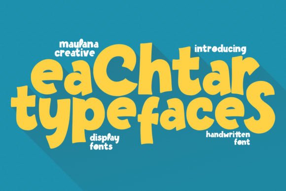 Eachtar Font: Handwritten Charm for Makers