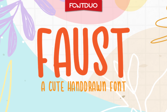 Faust Font: A Handwritten Display Typeface for Makers