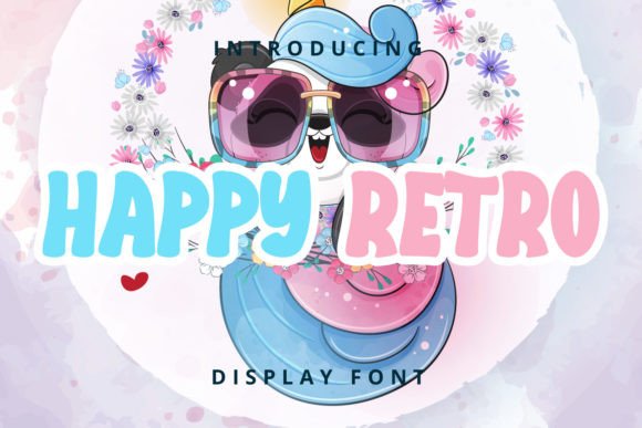 Happy Retro Font: Adding Playful Charm to Your Brand