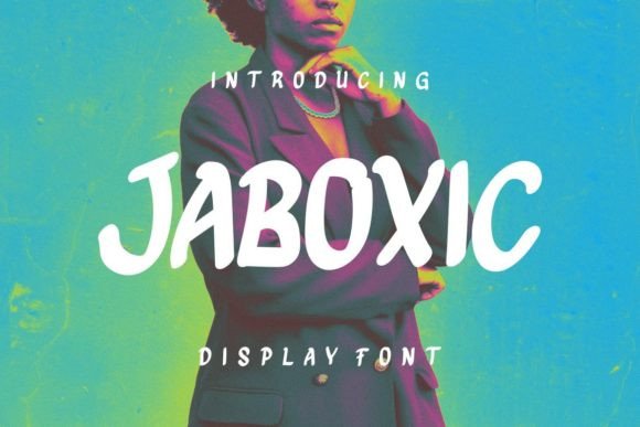 Jaboxic Font: A Quirky Display Typeface for Makers