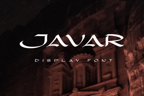 Javar Font: Bold Middle Eastern Style for Business Branding