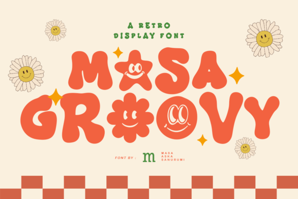 Masa Groovy Font: Retro Style for Modern Campaigns