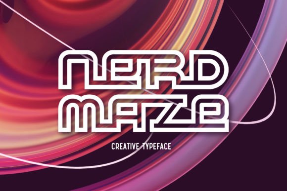 Nerd Maze Font: A Modern Typeface for Digital Layouts