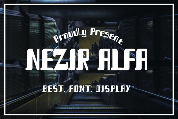 Nezir Alfa Font: Elevating Digital Brand Identity