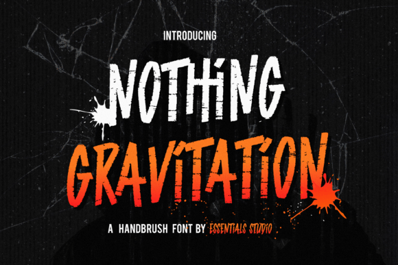 Nothing Gravitation Font for Editorial Design