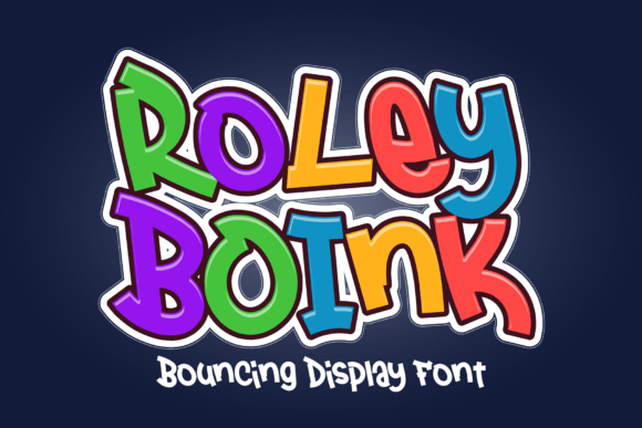 Roley Boink Font: Adding Joy to Small Business Branding