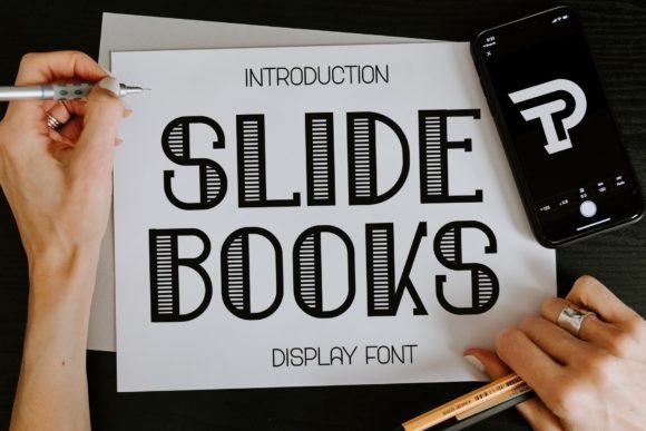 Slidebooks Font: Clean Display Type for Business Branding