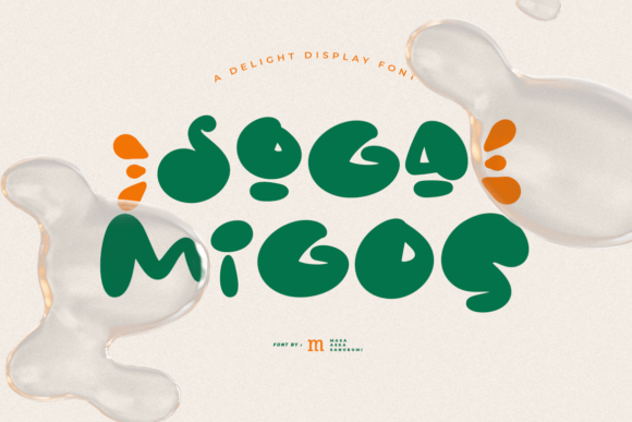 Soga Migos Font: Playful Display Type for Web Design
