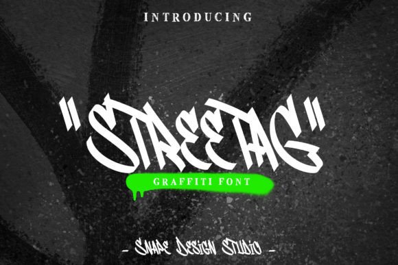 Streetag Font Review: Authentic Graffiti Style for Urban Branding