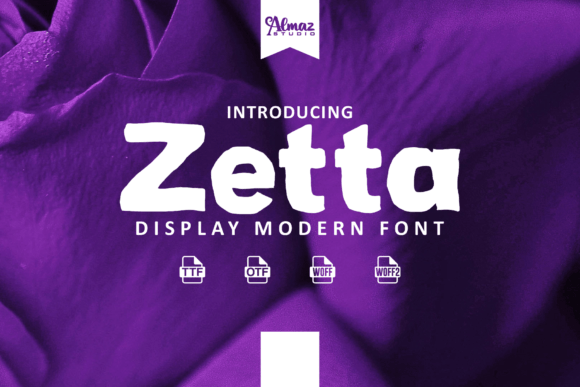 Testing Zetta Font for Playful Brand Identity Design